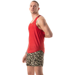 LEADER Débardeur CAMO RACER Rouge